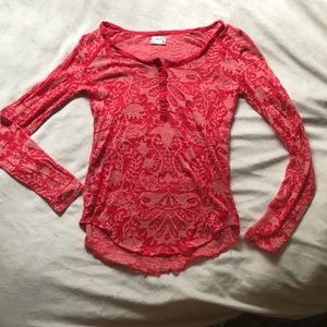 Intimately Free red sheer thermal 🍒